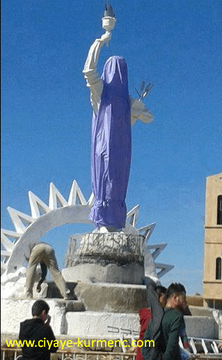 تمثال الحرية - عامودا - كردستان