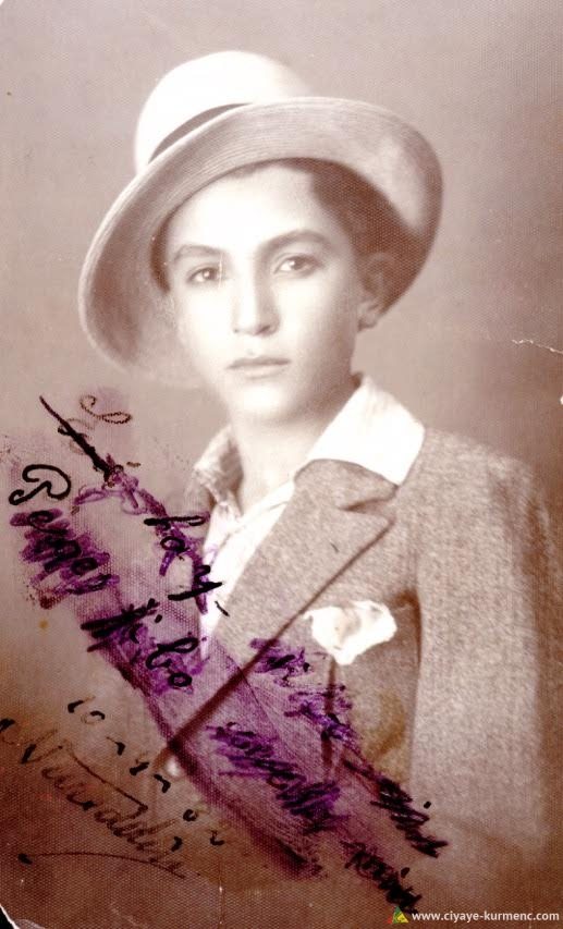 صورة نادرة للدكتور نور الدين ظاظا وهو بعمر 13 سنوات في بيروت