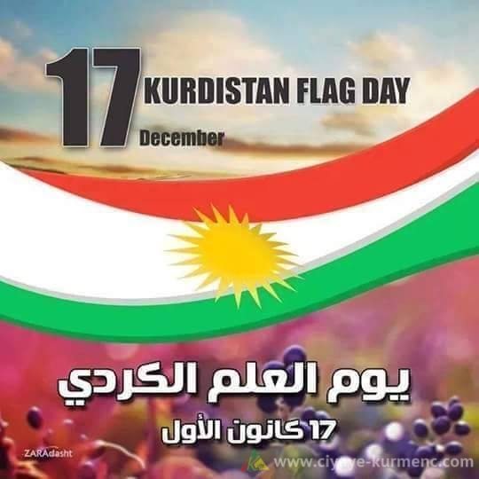 يوم و تاريخ العلم الكردي