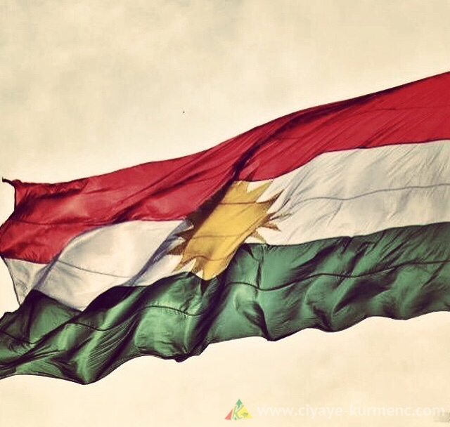 الوان العلم الكردي